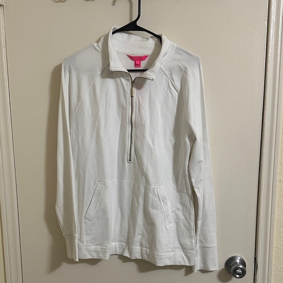 Lilly Pulitzer Tops - NWT Lilly Pulitzer UPF 50+ Resort White Skipper Popover Medium